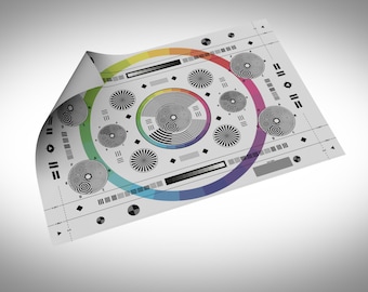Cinematography Focus Chart - "Beamer-Inverted" Style