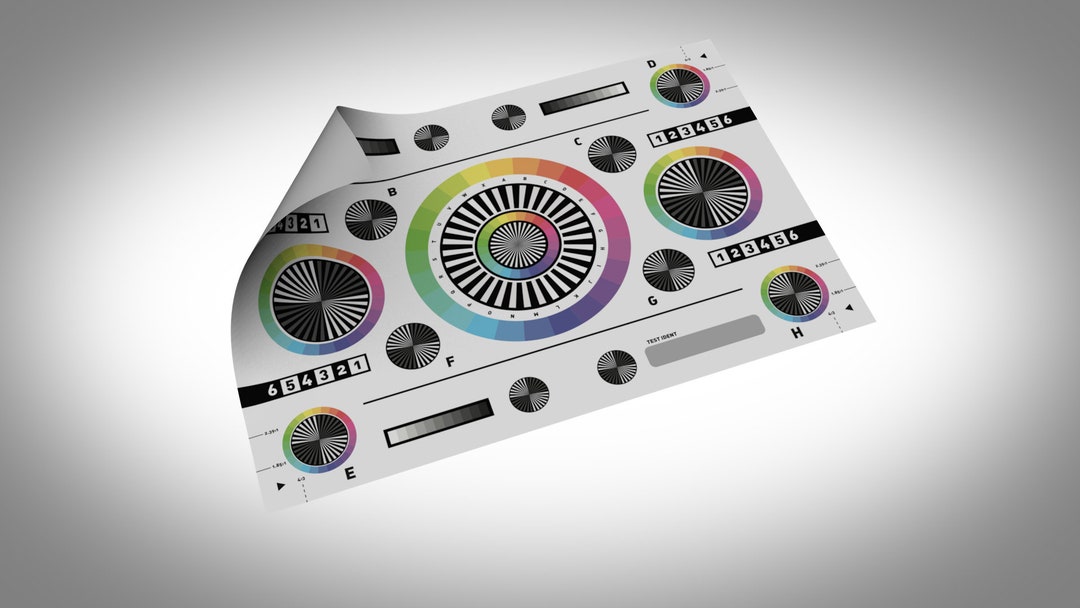 Video Focus Chart Cinematography Focus Chart -