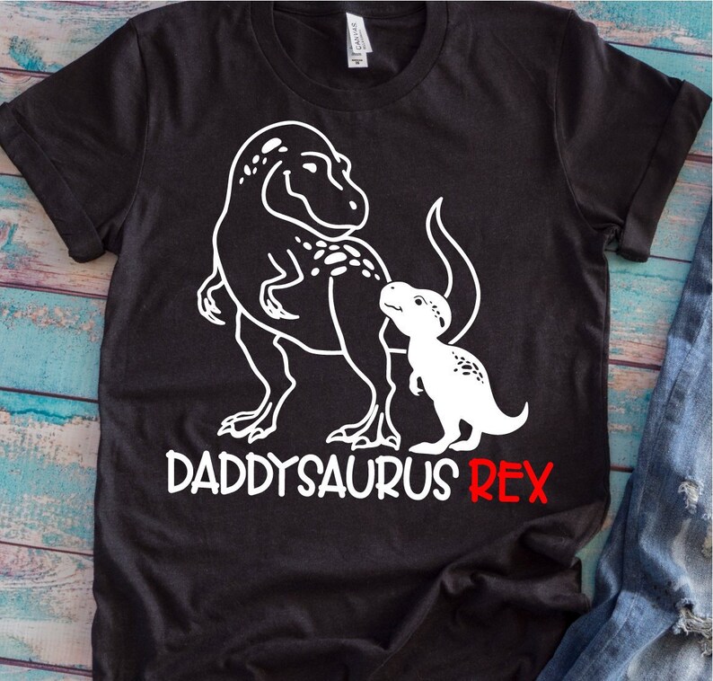 Download Daddysaurus rex svg Daddy dinosaur svg Dad T-rex svg Cute ...