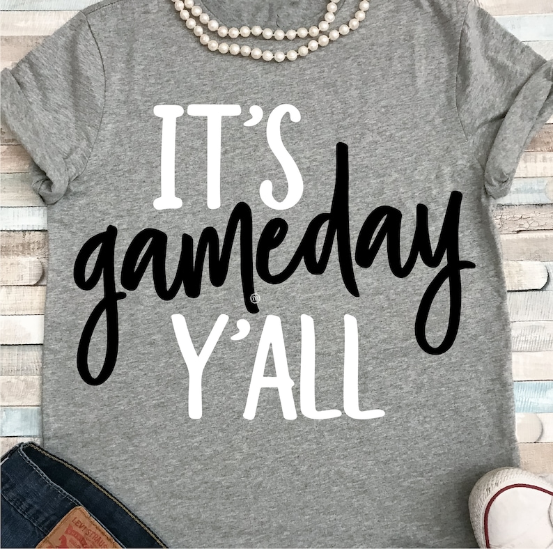 Play ball svg It/'s gameday Y/'all svg SVG Dxf EPS Png Jpg Vector Clipart Cut Print File Cricut /& Silhouette Decal game svg Sports svg
