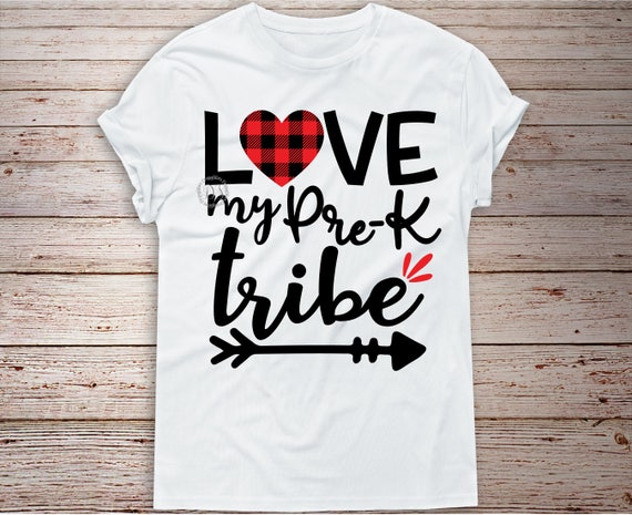 Love My Pre K Tribe Svg Pre K Svg School Svg Tribe Svg Etsy
