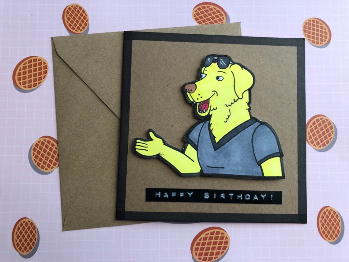 Mr Peanut Butter Birthday Card Etsy