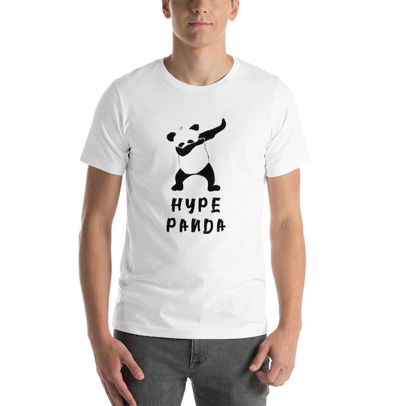 Hype Panda Dab T Shirt Funny Dabbing Panda Tee Shirt Etsy