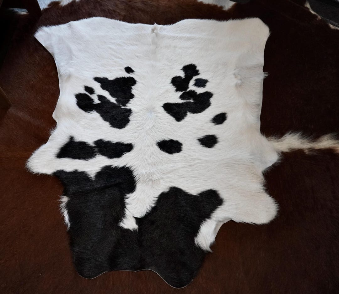 Friesian Calfskin Rug – Soft Brazilian Hide, Country Style - Etsy