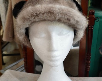 Winter Fun - A Mickey Mouse Style Mink Fur Cap - Made to  display picture 3