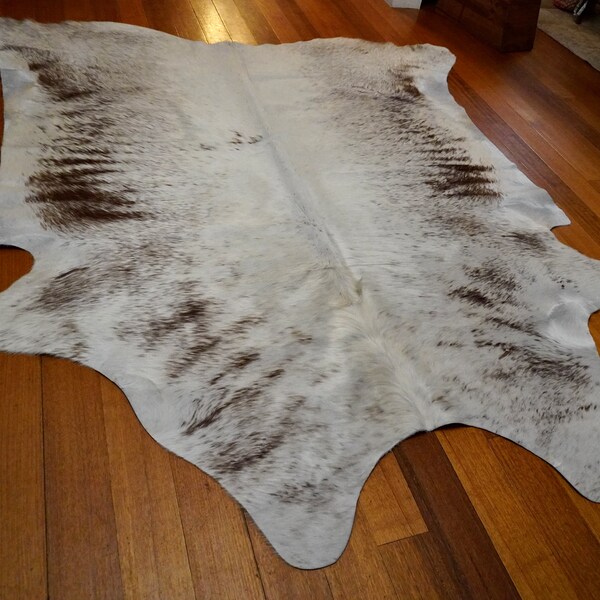 White Cowhide Rug Etsy