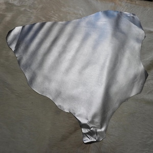 Silver Kangaroo Leather - Strong & Supple - Ideal for Craft