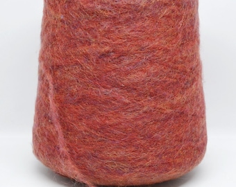 Light Berry Mix Mohair Yarn on Cone 500g Total - Brushed Italian Machine/Hand Knitting Yarn