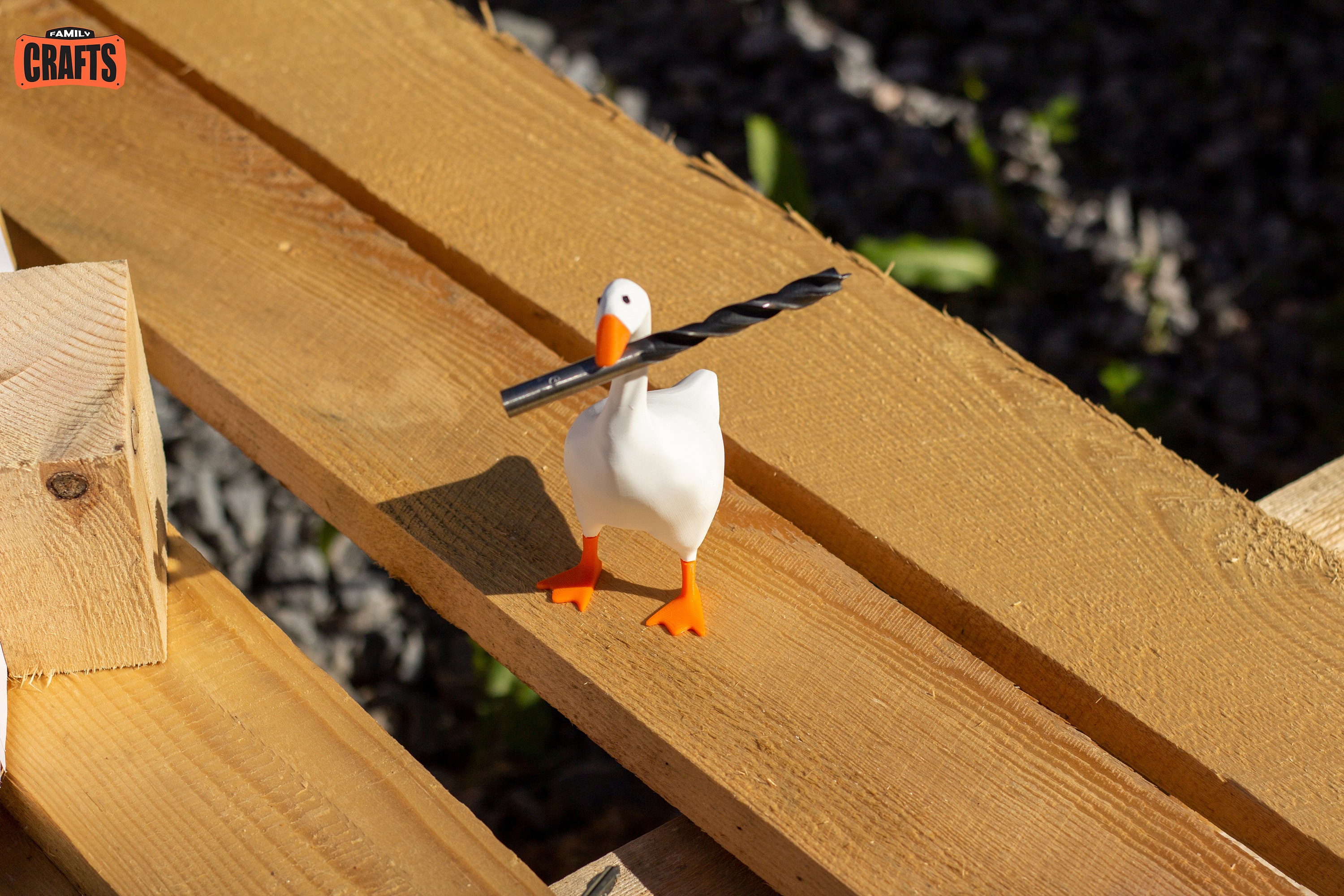 Untitled Goose with Key Holder Entitled Goose Etsy