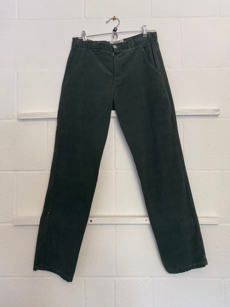 Soft grey corduroy trousers size 30\u201d waist S and size 32\u201d waist M