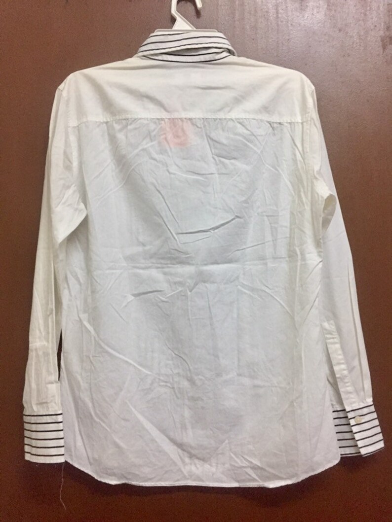 Katherine Hamnett Striped Unisex Brand Design Shirt
