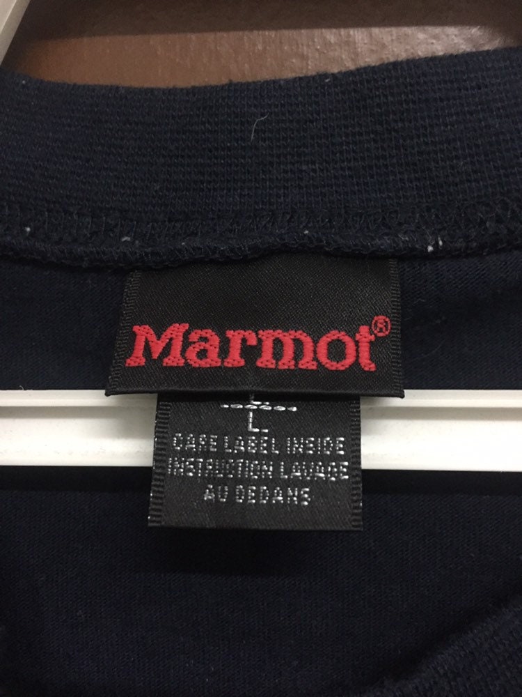 Marmot Outdoor Brand and Logo Size Large Blue Black Colour | Etsy