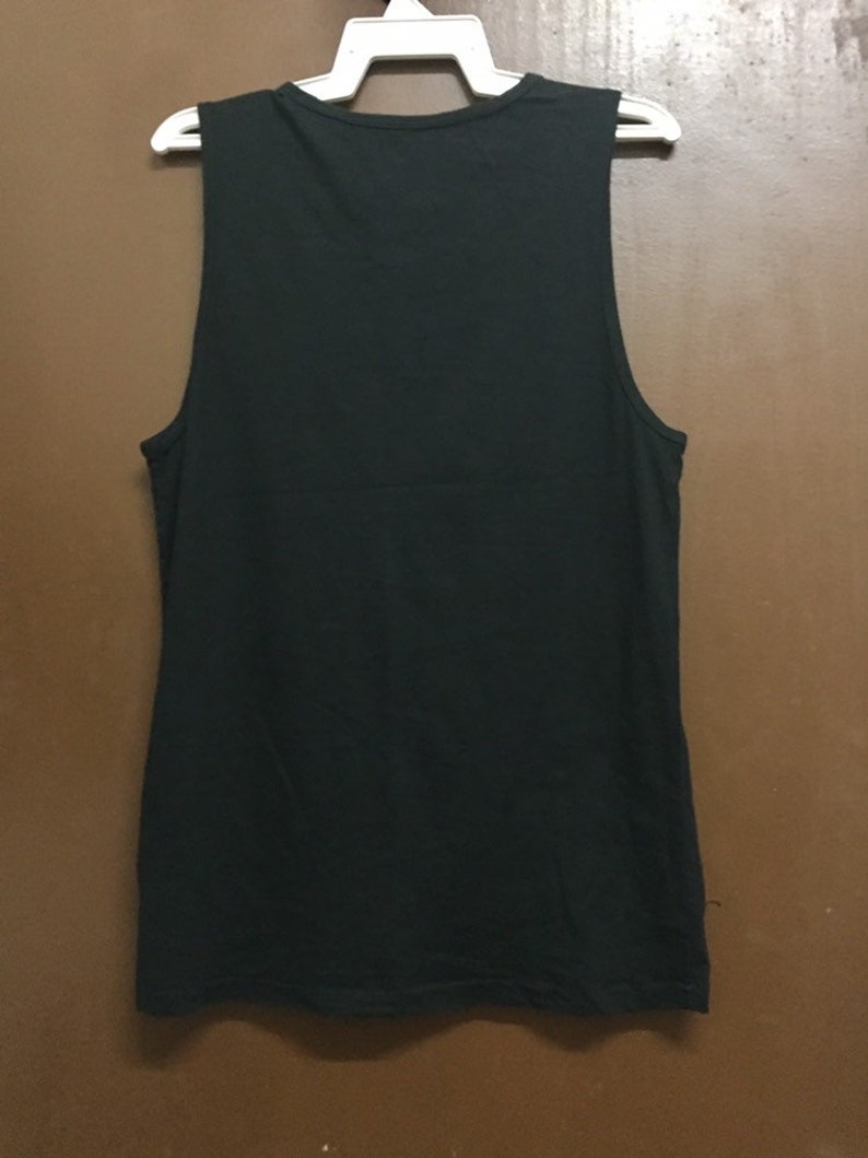 Boy London Tank Top Logo Manual Measurement Medium Size Black Etsy