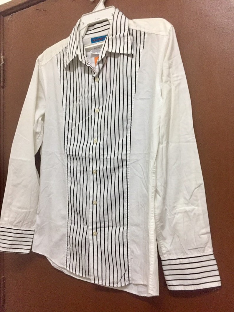 Katherine Hamnett Striped Unisex Brand Design Shirt