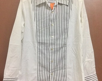 Katherine Hamnett Striped Unisex Brand Design Shirt