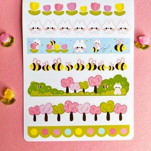 Planner stickers, autocollants, washi stickers, petit pois