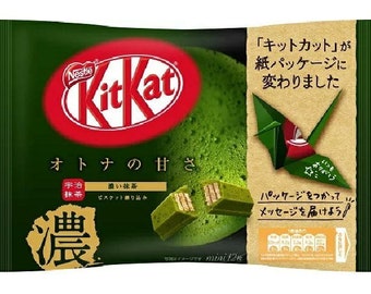 Kitkat giapponese kit kats annida sapore matcha fondente 10p cioccolato Japan AIR gratuito