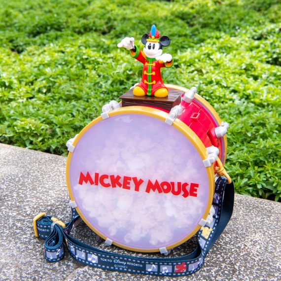 NEW Tokyo Disney Resort Popcorn Bucket Band Concert Mickey Etsy