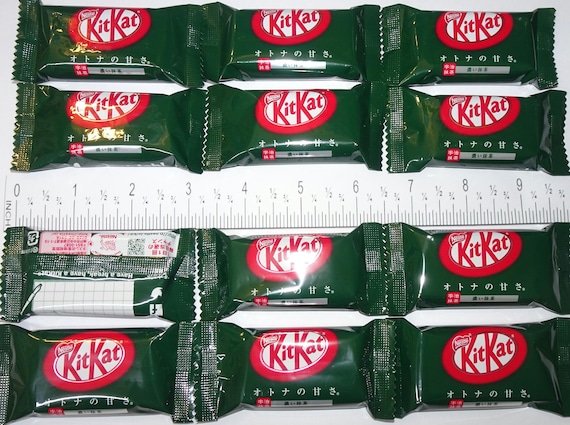 Kitkat japonais kit kats blottit 10 pièces de chocolat noir saveur matcha,  Japon sans air -  France