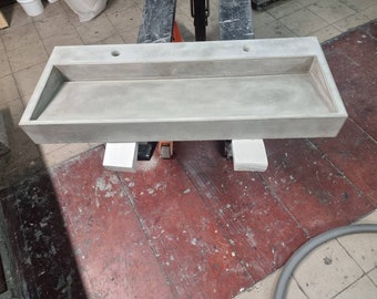 Concrete sink 120×45×15