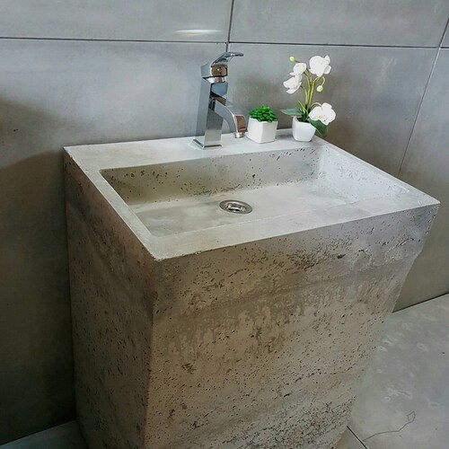 Concrete Vanity Sink Unit Etsy