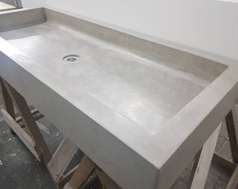 Concrete sink 90x40x10cm.