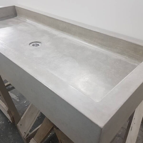 Concrete sink 90x40x10cm.