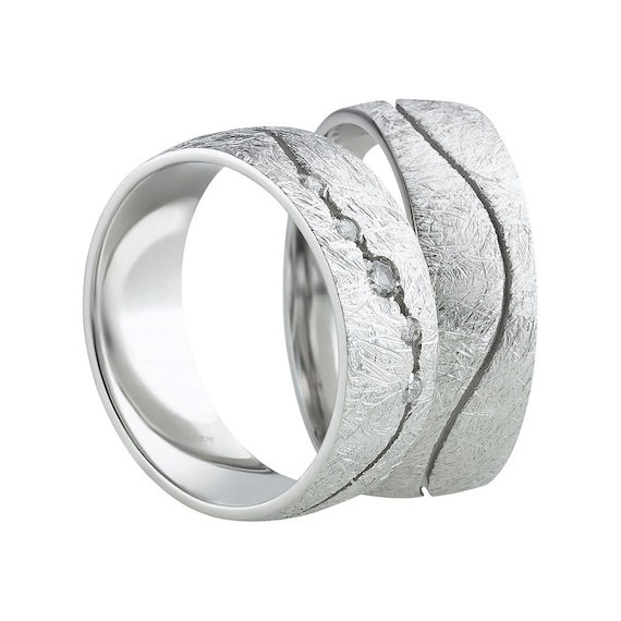engagement ring with free-of-charge engraving Jewellery Excellent Mens 1 high quality Stainless Steel Partnership ring Stainless Steel