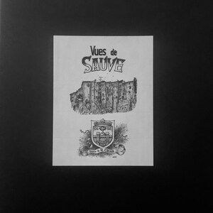 Vues de Sauve -  Portfolio of 8 Prints Signed by Robert Crumb - Original Signature