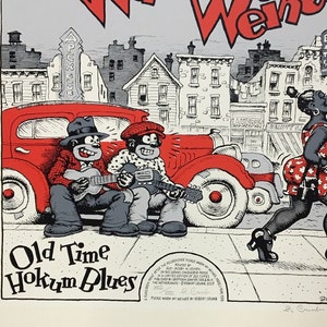 Please Warm My Weiner - Robert Crumb - 2019  - Original Signature - Print