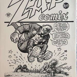 Zap Comix No.16 - Robert Crumb - Sérigraphie