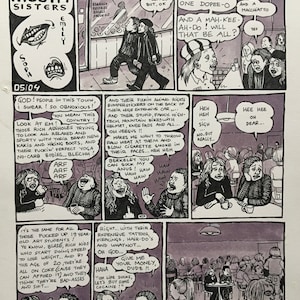 The Foul Mouth Sisters - Sophie Crumb - 2004 - Original