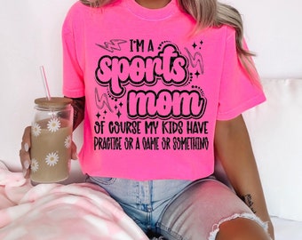 Sports Mom T-Shirt – Practice Game Day Tee