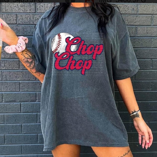Chop Chop Braves T-shirt, Atlanta Baseball Tee