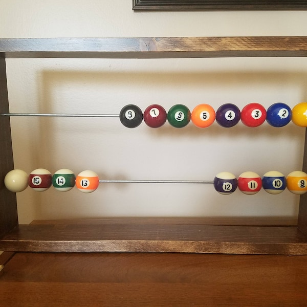 Billiards abacus