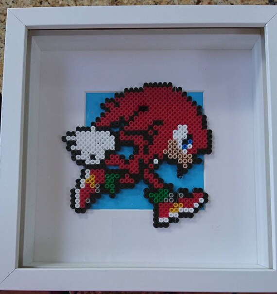 Vector the Crocodile Perler Sonic Perler Knuckles Chaotix 