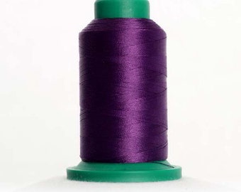 Hilo Isacord GRAPE JELLY 2702 para bordado, acolchado y costura decorativa, bobina mini-king de 1000 m