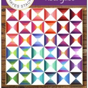 Ombre Hourglass - a quilt pattern designed by Needle In A Haystack for Maywood Studio  NH1944