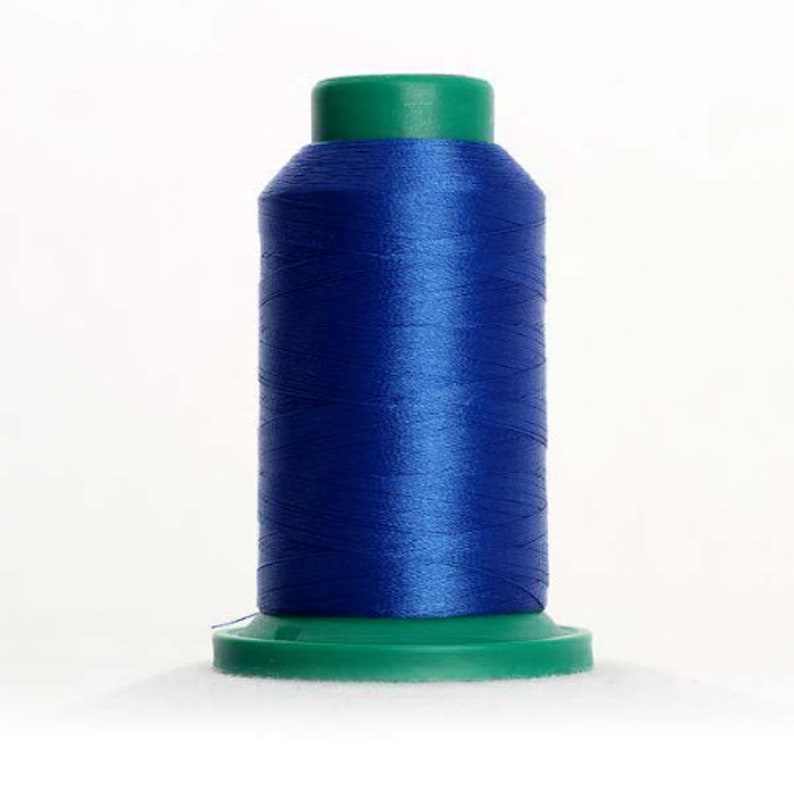 Isacord Thread BLUE 3522 for Embroidery, Quilting, Decorative Stitching ...