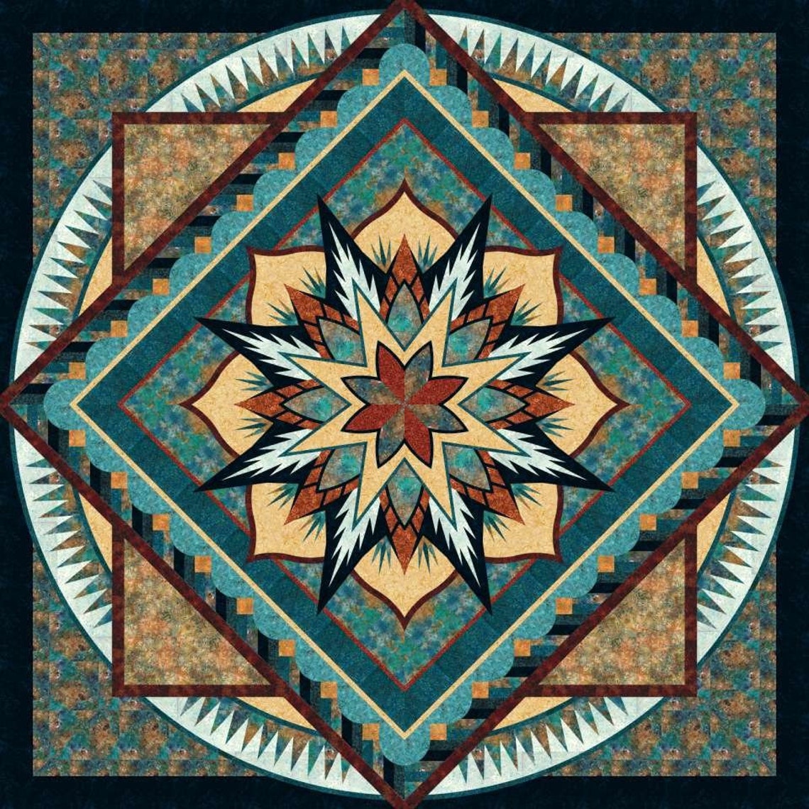 Swordfish Quilt Pattern From Quiltworx for Hoffman Etsy