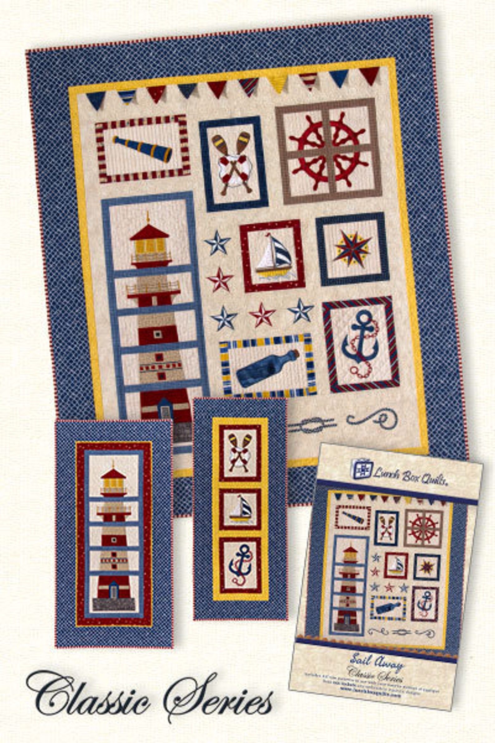 Sail Away Quilt Pattern Classic Series W/ Applique Method Etsy