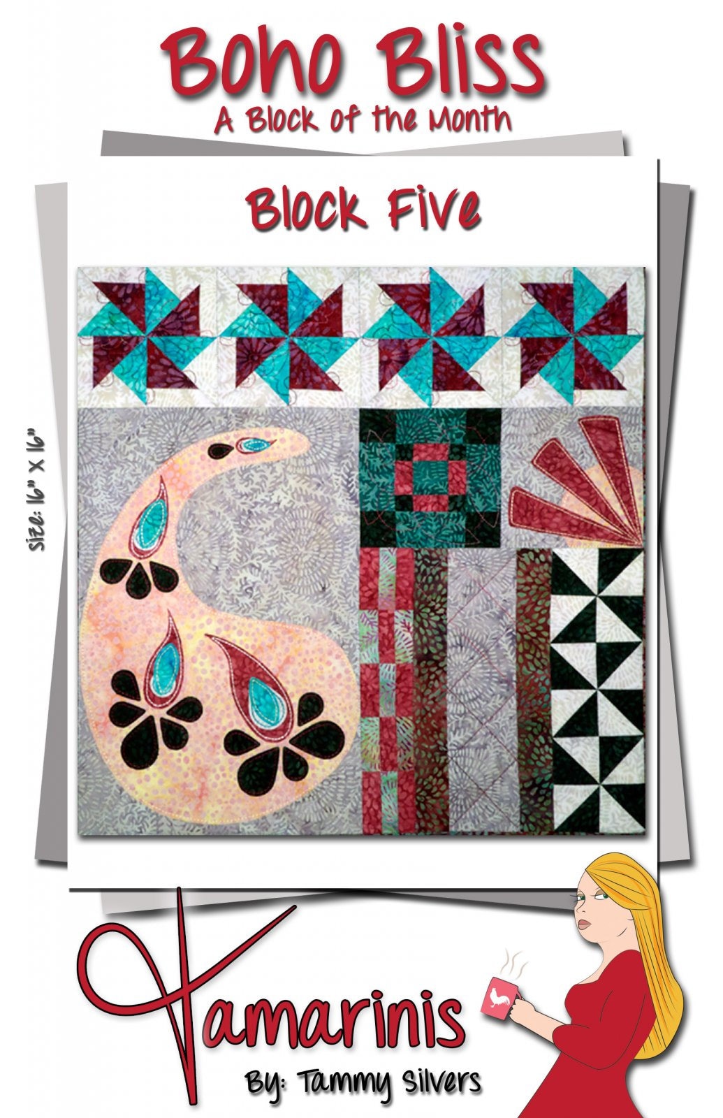 Boho Bliss BlockoftheMonth Full Quilt Etsy