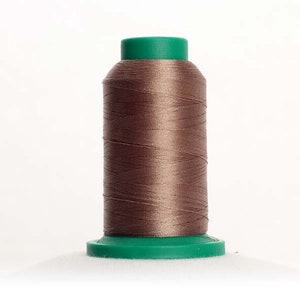 Isacord Thread KHAKI 0722 for Embroidery, Quilting, Decorative Stitching 1000m mini-king spool