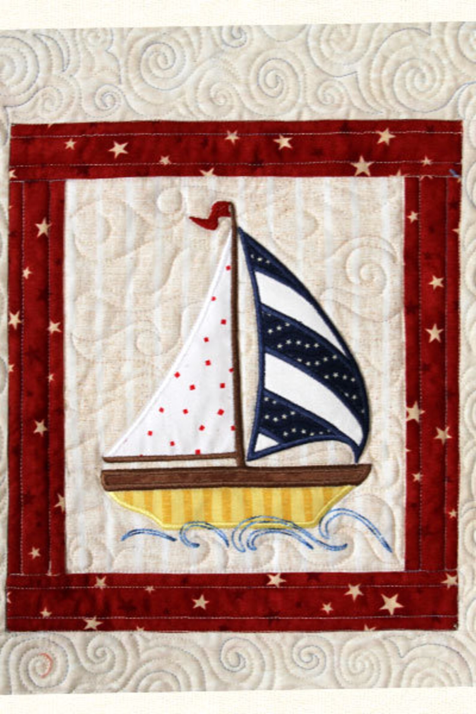 Sail Away Quilt Pattern Classic Series W/ Applique Method Etsy