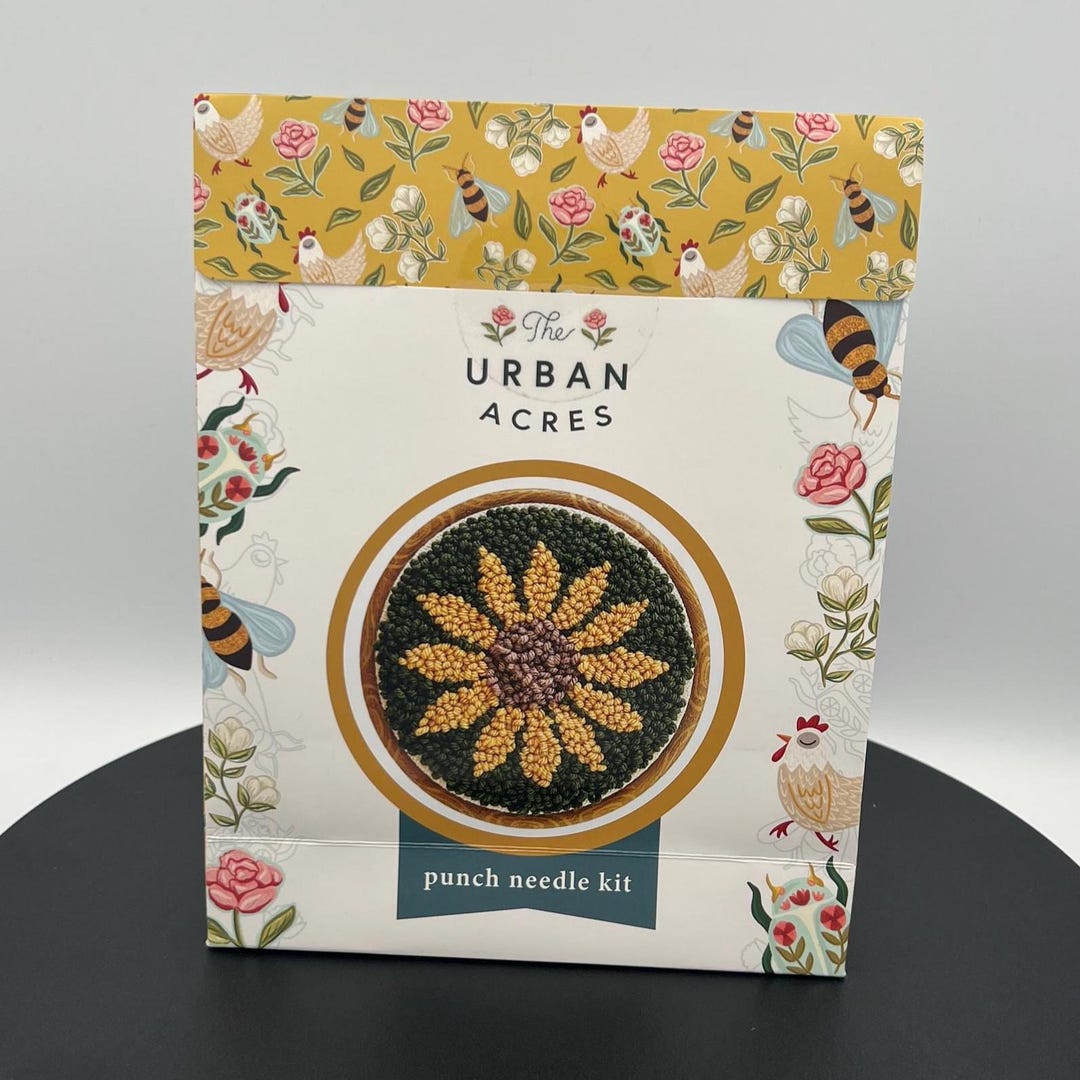 Sunflower Punch Needle Kit - Beginner Kit - Etsy