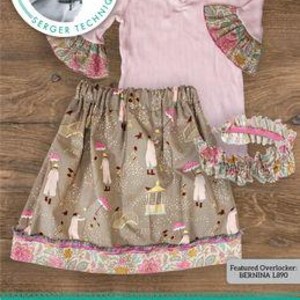 Cutting edge Serger Project Kids Fashion Set Pattern