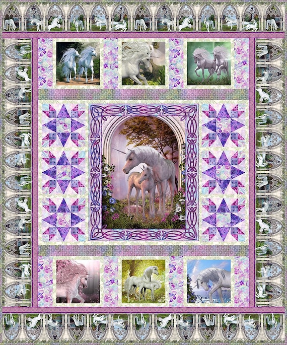 Unicorn Quilt Kit Etsy