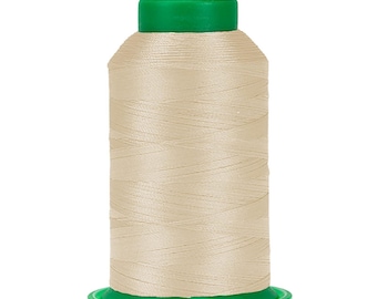 Isacord Thread IVORY 1172 for Embroidery, Quilting, Decorative Stitching 1000m mini-king spool