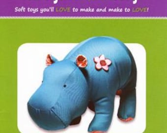 Heather Hippo - a soft toy pattern by Funky Friends Factory