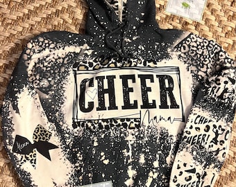 Cheer mom hoodie / cheer mama hoodie personalized cheer mom hoodie/ cheer mom shirt/ mama hoodie/ cheer mom